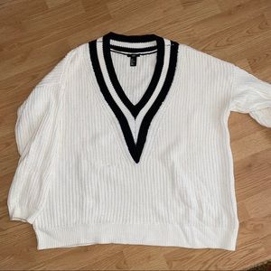 H&M Oversized V-Neck Sweater